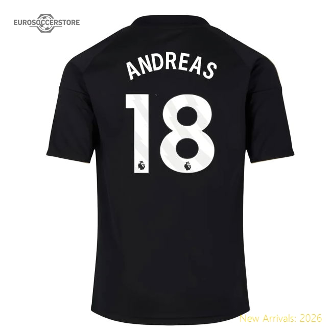2025-2026 Fulham Third Shirt (Kids) (Andreas 18)-Football Jersey Hub