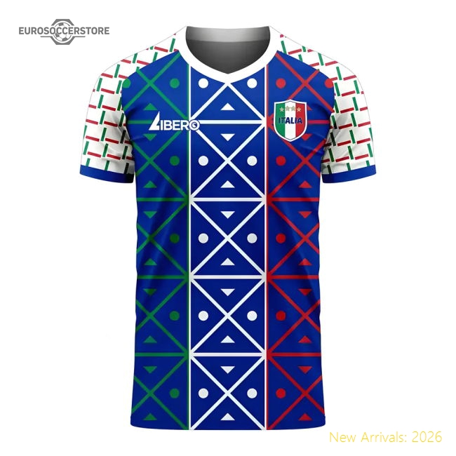 Italy 2025-2026 Renaissance Home Concept Football Kit (Libero)-Football Jersey Hub