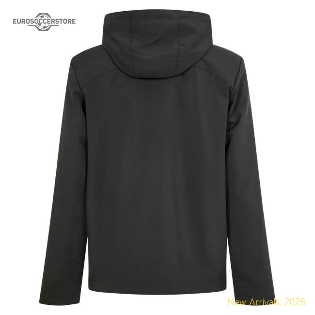 2025-2026 Ireland Rain Jacket (Black)-Football Jersey Hub