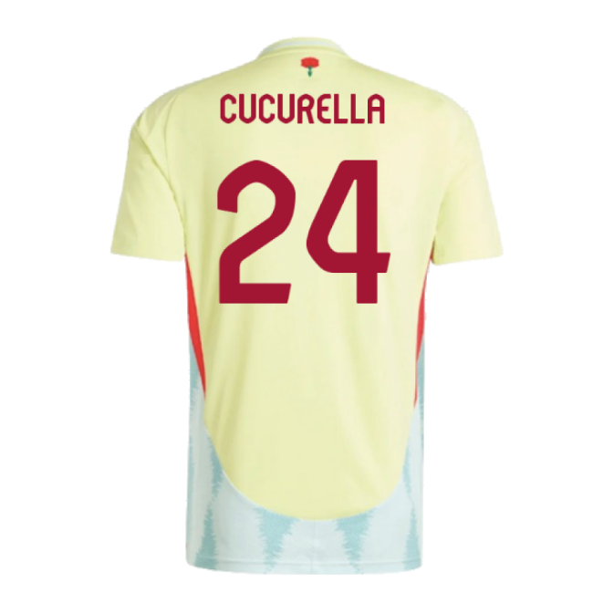 2024-2025 Spain Away Shirt (Ladies) (Cucurella 24)-Football Jersey Hub