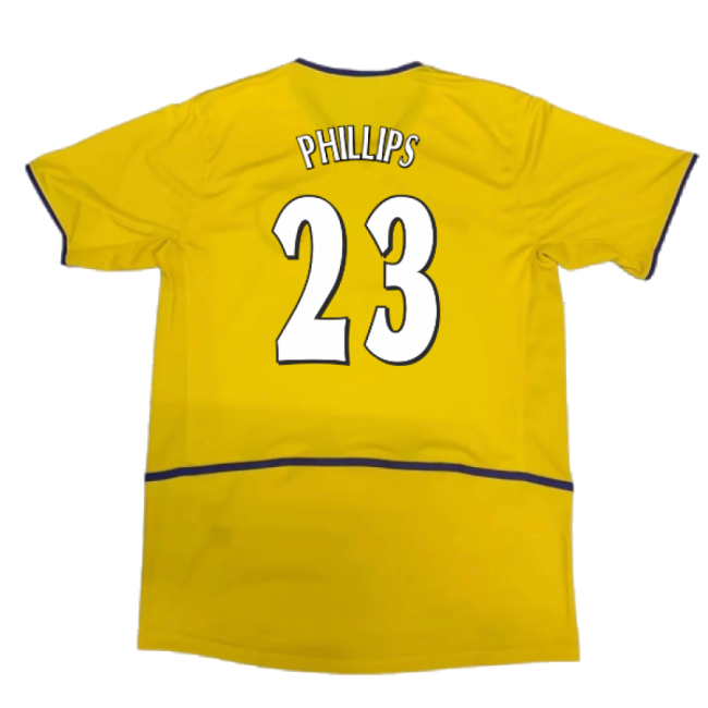Leeds 2002-2003 Away Shirt (Excellent) (PHILLIPS 23)-Football Jersey Hub