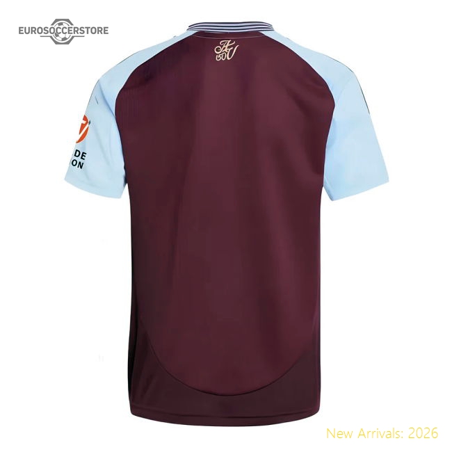 2024-2025 Aston Villa Home Shirt-Football Jersey Hub