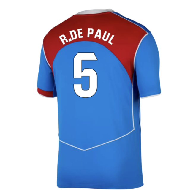 2025-2026 Atletico Madrid Third Shirt (R.De Paul 5)-Football Jersey Hub