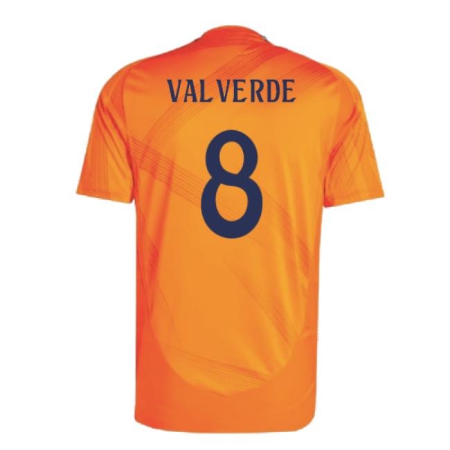 2024-2025 Real Madrid Authentic Away Shirt (Valverde 8)-Football Jersey Hub