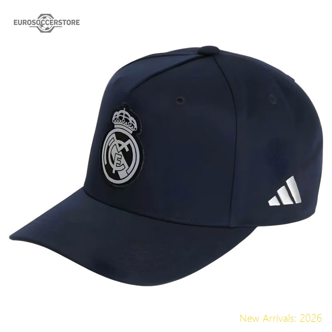 2025-2026 Real Madrid Snapback Cap (Legend Ink)-Football Jersey Hub