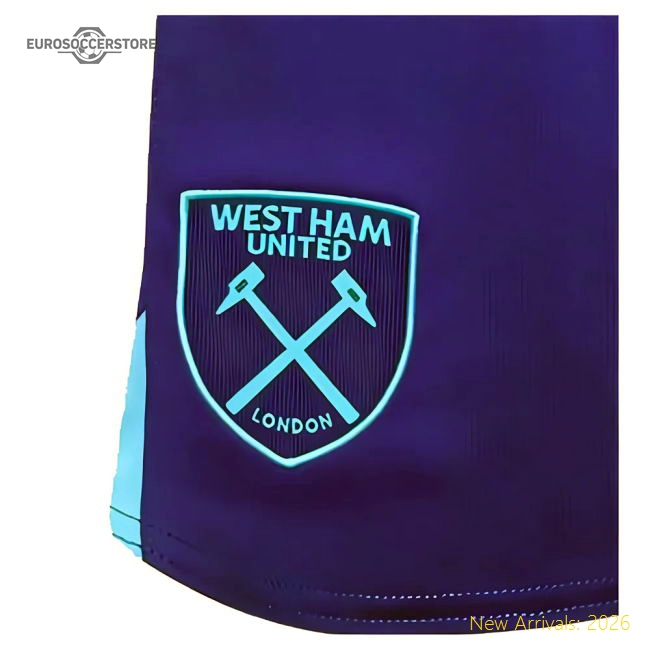 2023-2024 West Ham United Third Shorts-Football Jersey Hub