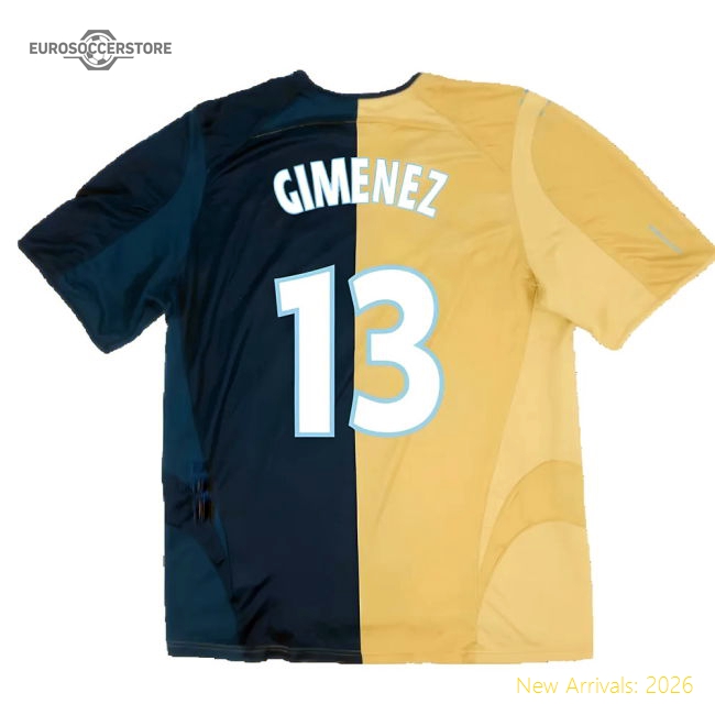 Marseille 2005-06 Third Shirt ((Excellent) L) (Gimenez 13)-Football Jersey Hub