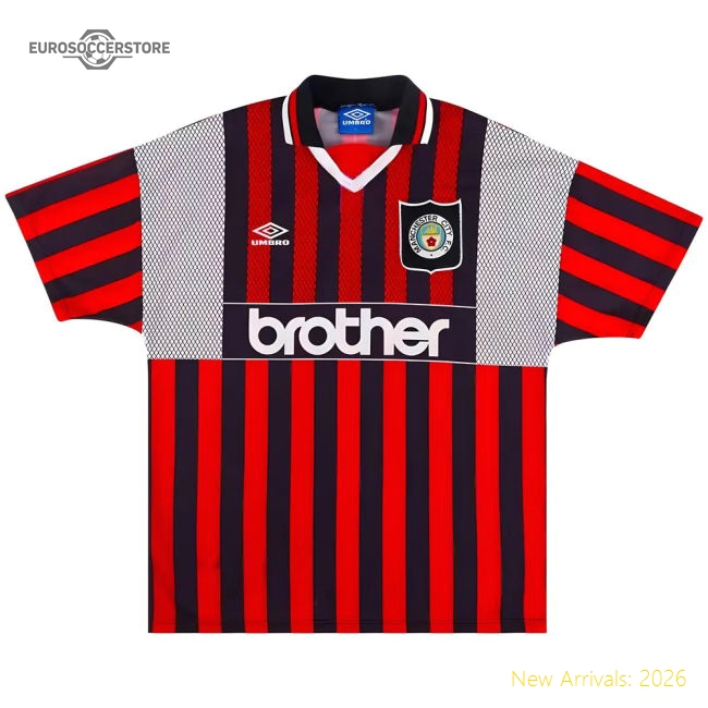 Manchester City 1994-96 Away (XL) (Excellent)-Football Jersey Hub