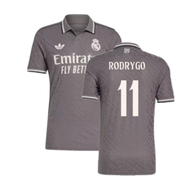 2024-2025 Real Madrid Third Shirt (Rodrygo 11)-Football Jersey Hub