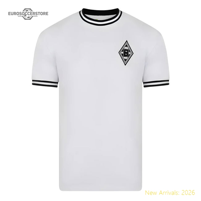 Score Draw Borussia Moenchengladbach 1970 Retro Football Shirt-Football Jersey Hub