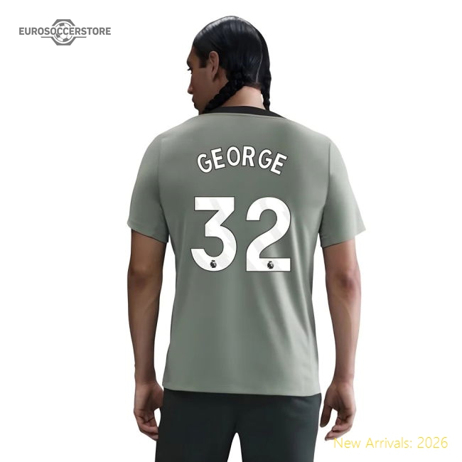 2025-2026 Chelsea Strike Training Shirt (Jade Green) (George 32)-Football Jersey Hub