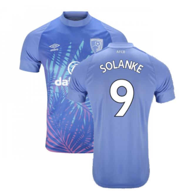 Bournemouth 2022-23 Away Shirt (L) (SOLANKE 9) (Excellent)-Football Jersey Hub