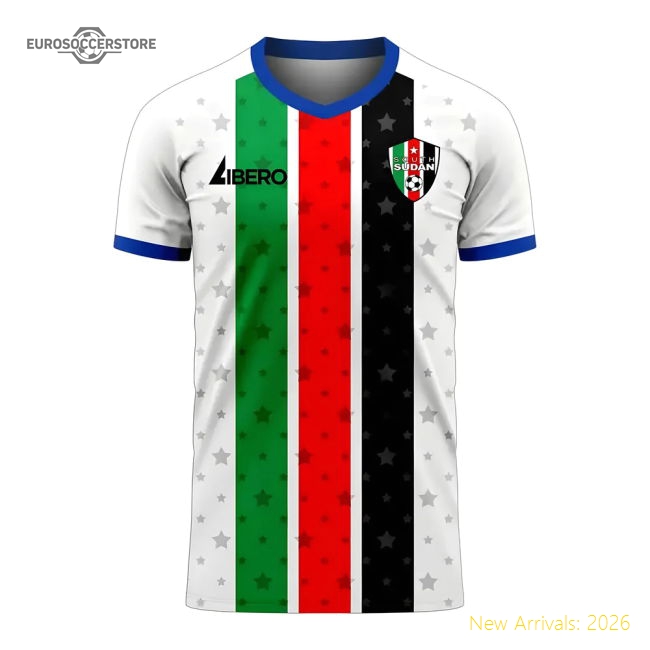 South Sudan 2025-2026 Home Concept Football Kit (Libero) - Womens-Football Jersey Hub