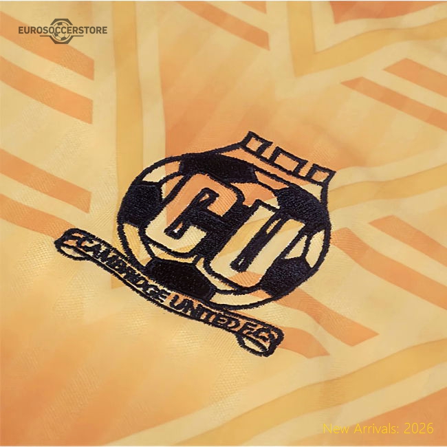 Cambridge United 1991-1993 Home Retro Shirt-Football Jersey Hub