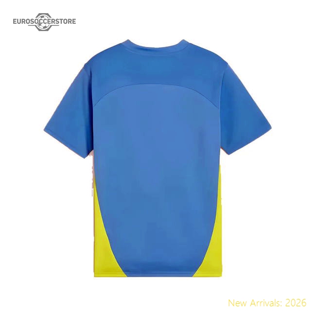 2024-2025 Man City Training Shirt (Magic Blue) - Kids (Savinho 26)-Football Jersey Hub