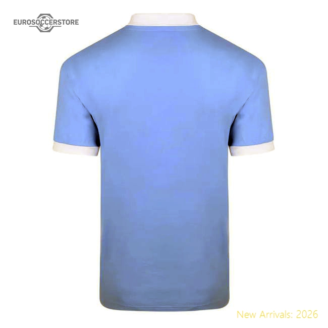 Manchester City 1972 Retro Football Shirt-Football Jersey Hub