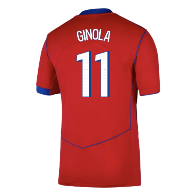 2025-2026 PSG Third Shirt (Ginola 11)-Football Jersey Hub