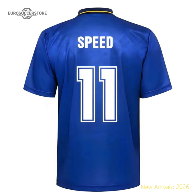 Leeds United 1993 Admiral Away Shirt (Speed 11)-Football Jersey Hub