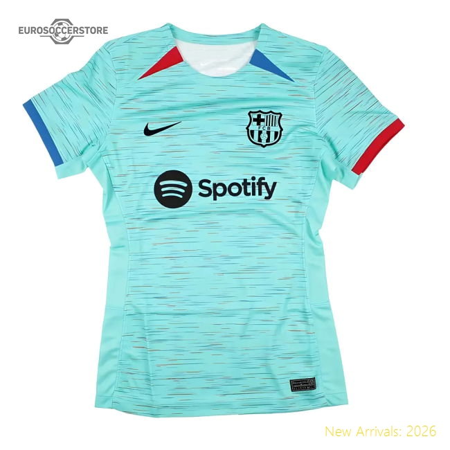2023-2024 Barcelona Third Shirt (Womens)-Football Jersey Hub