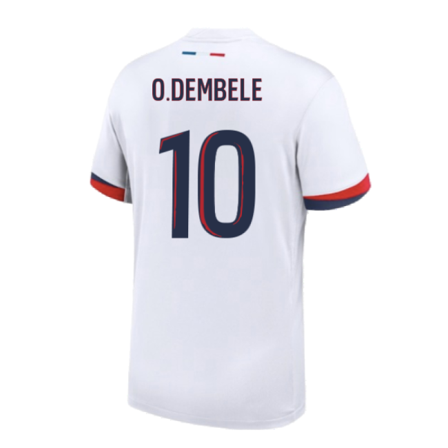 2024-2025 PSG Away Shirt (O.Dembele 10)-Football Jersey Hub