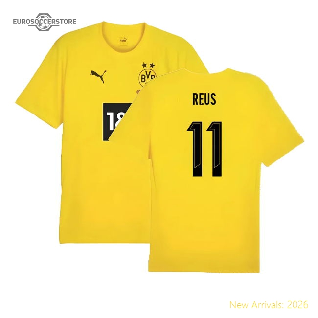 2024-2025 Borussia Dortmund Training Shirt (Yellow) (Reus 11)-Football Jersey Hub