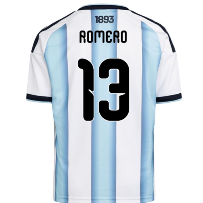 2026-2027 Argentina Home Shirt (Kids) (Romero 13)-Football Jersey Hub