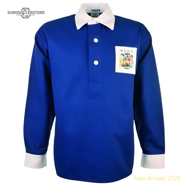 Birmingham 1940-1950 Retro Football Shirt-Football Jersey Hub