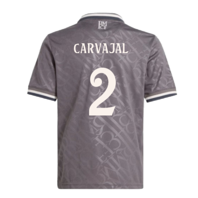 2024-2025 Real Madrid Third Shirt (Kids) (Carvajal 2)-Football Jersey Hub