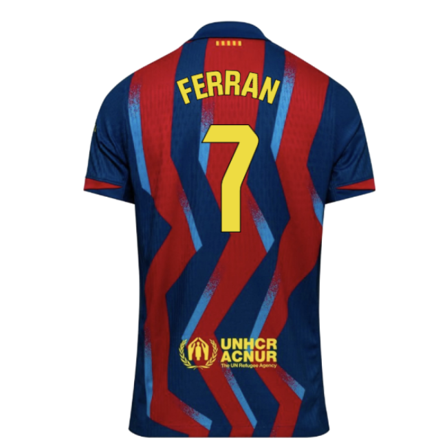2025-2026 Barcelona Authentic Dri-Fit SE Fourth Shirt (Ferran 7)-Football Jersey Hub