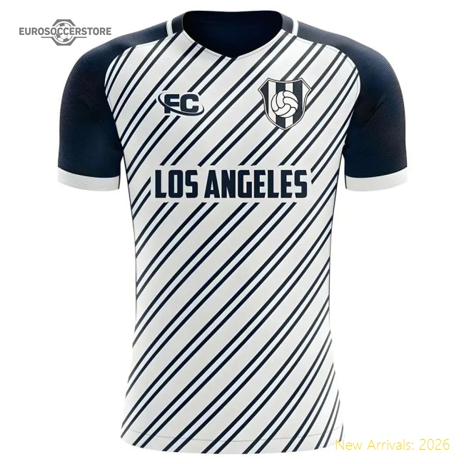 2025-2026 LA Los Angeles Home Concept Football Shirt-Football Jersey Hub