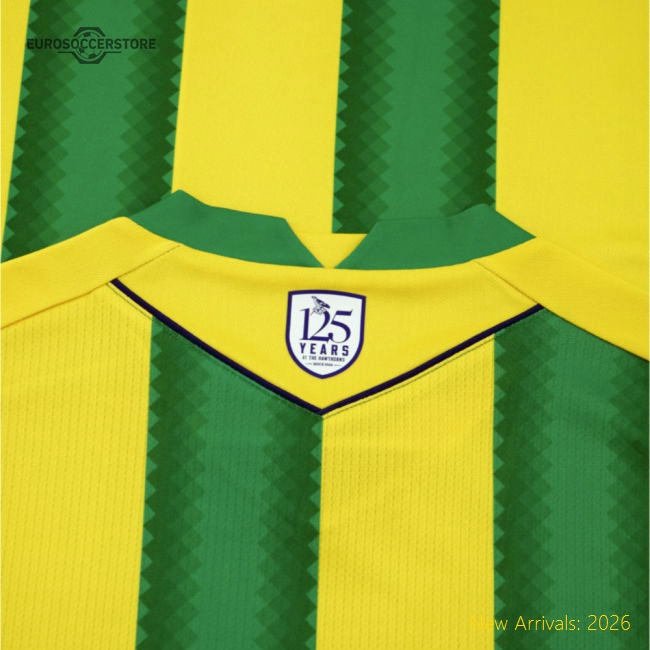 2025-2026 West Bromwich Albion WBA Away Shirt-Football Jersey Hub