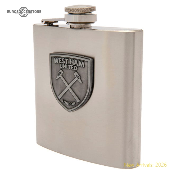 West Ham United FC Hip Flask-Football Jersey Hub