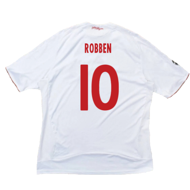 Bayern Munich 2008-09 Third Shirt ((Very Good) XXL) (Robben 10)-Football Jersey Hub