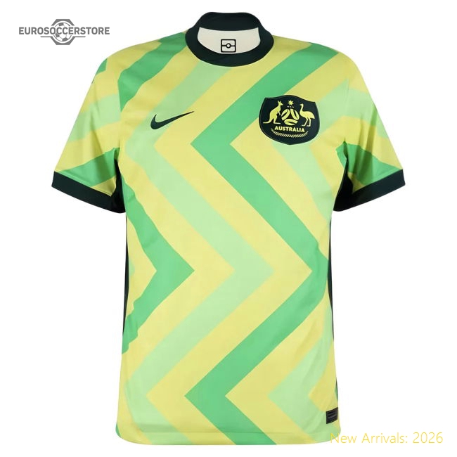 2025-2026 Australia Home Shirt-Football Jersey Hub