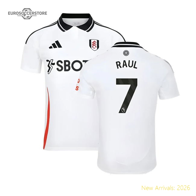 2024-2025 Fulham Home Shirt (Raul 7)-Football Jersey Hub