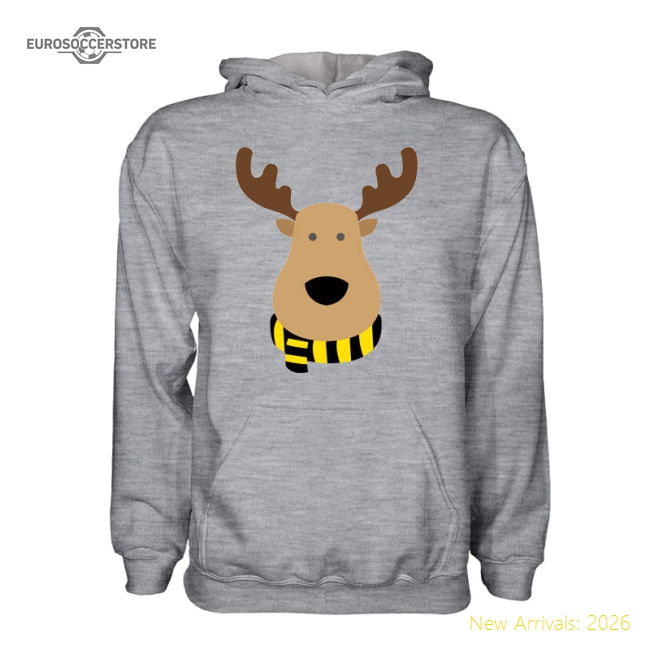 Watford Rudolph Supporters Hoody (grey)-Football Jersey Hub