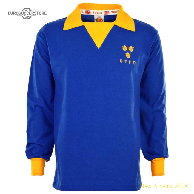 Shrewsbury Town 1970 -1977 Retro Football Shirt-Football Jersey Hub