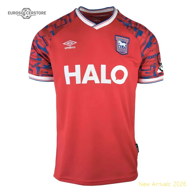2025-2026 Ipswich Town Away Shirt-Football Jersey Hub