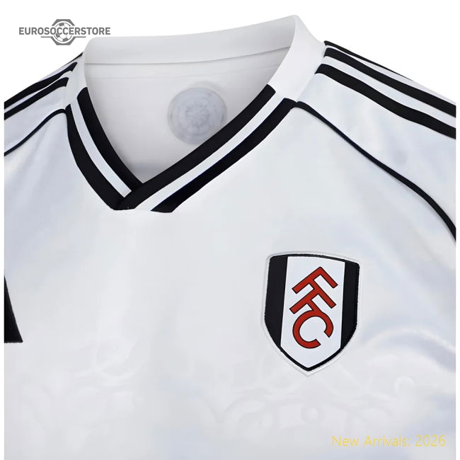 2025-2026 Fulham Home Shirt-Football Jersey Hub