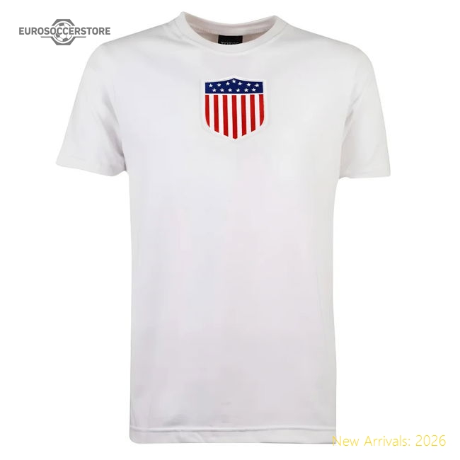 USA Rugby T-Shirt - White-Football Jersey Hub