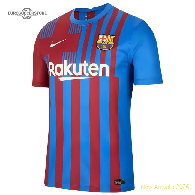 2021-2022 Barcelona Home Shirt-Football Jersey Hub