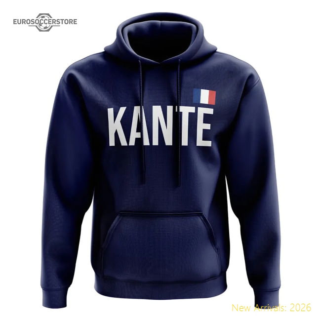 N Golo Kante France name hoody (navy)-Football Jersey Hub