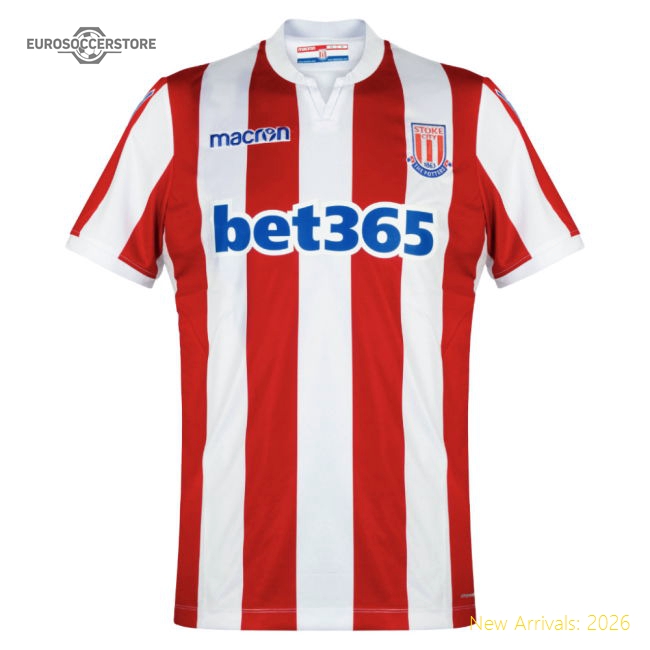 2018-2019 Stoke City Home Shirt-Football Jersey Hub