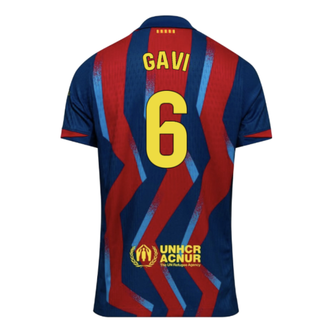 2025-2026 Barcelona Authentic Dri-Fit SE Fourth Shirt (Gavi 6)-Football Jersey Hub