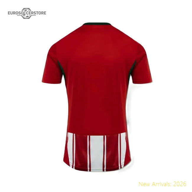 Exeter 2025-2026 Home Shirt Match Day Essential Gear Red Adults-Football Jersey Hub