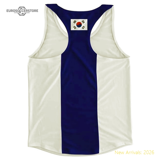 South Korea Flag Running Vest-Football Jersey Hub