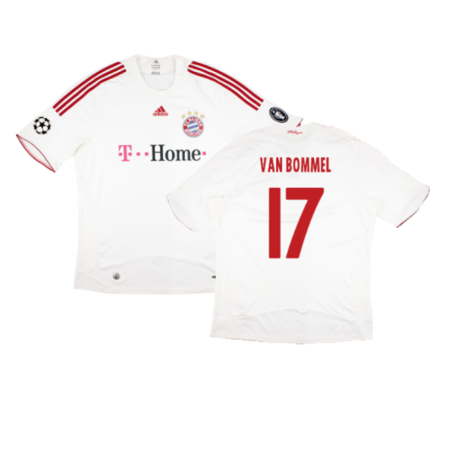 Bayern Munich 2008-09 Third Shirt ((Very Good) XXL) (Van Bommel 17)-Football Jersey Hub