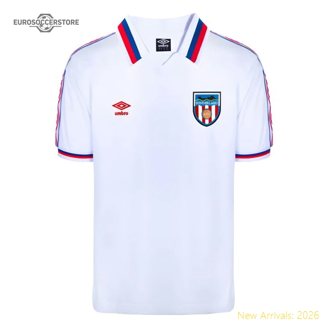 Sunderland 1980 Away Umbro Retro Football Shirt-Football Jersey Hub