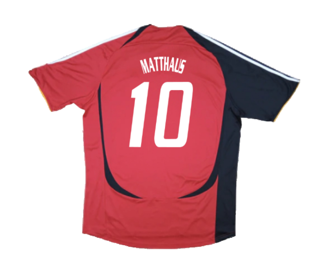 Germany 2005-07 Away Shirt ((Very Good) XL) (Matthaus 10)-Football Jersey Hub
