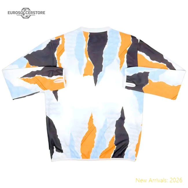 2024-2025 Real Madrid Pre-Match Warm Top (White)-Football Jersey Hub